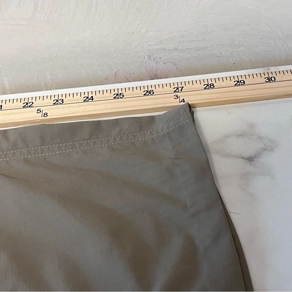 COLUMBIA‎ Pants Men's 38x27 Beige OMNI SHADE Sun Protection CONVERTIBLE Zip Off